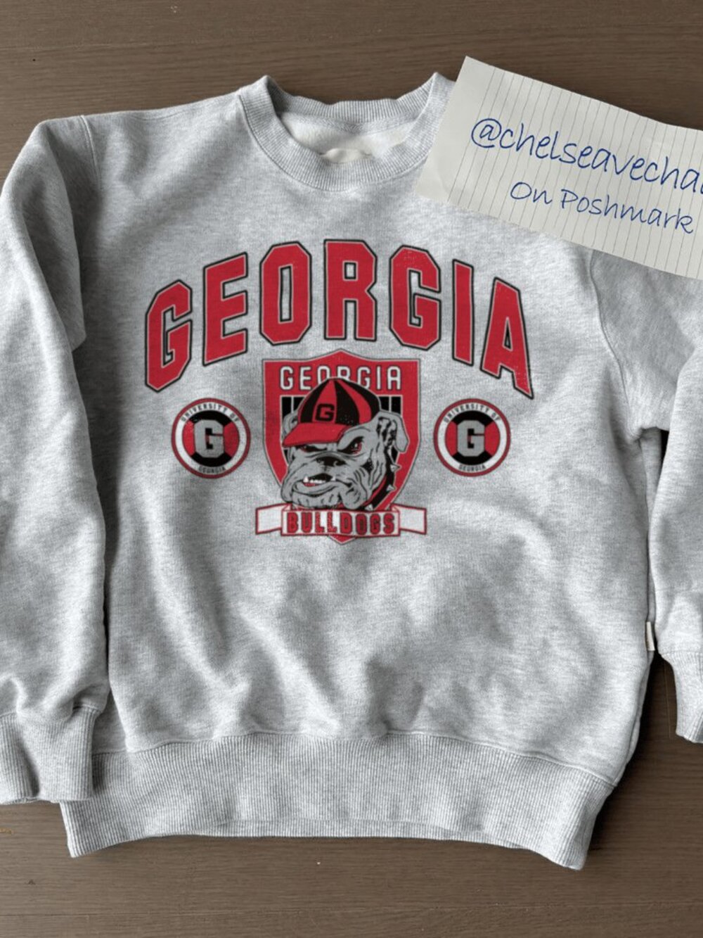 Vintage NCAA Georgia Bulldogs Sweatshirt, University of Georgia Bulldogs Shirt